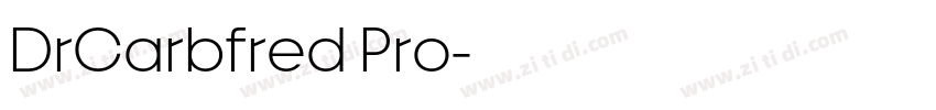 DrCarbfred Pro字体转换